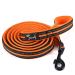 Dog Leash Pet Durable Leash Strap Padded for Puppy Pet Leash Rope 2 m (1 Pack) Orange