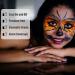 Bowitzki 30g Professional Face Paint Body Paint Water Based Face painting Makeup Safe for Kids and Adults Split Cake Single Color Halloween Christmas (Neon White) - Buy Online on GoSupps.com