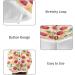 Watercolor Cherry Dry Hair Cap - Quick Drying Towel Set with Button Headband | Super Absorbent & Soft - Buy Online on GoSupps.com