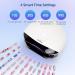 L'UGX 56W UV LED Nail Lamp Nail Dryer | Gel Polish UV Light Curing Lamp with 4 Timer | Ideal for Manicure and Pedicure - Buy Online on GoSupps.com