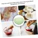 Solustre Men's Shaving Foam Shell - Natural Glass Shaving Cream Bowl Gift Set | 2-Pack 11.5cm x 11.5cm x 5cm | Ideal for Barbers and Home Use - Buy Online on GoSupps.com