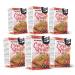 FORPRO carbcontrol 30% Protein Crisp Bread Tomato & Provence |6 pack crispy bread |Carbohydrate arm |Low -calorie |Bread & crispbread |Pure or spread out as a snack