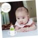 Toyvian Silicone Bottle Cover Feeding Bottle Holder Cow Straws Nursing Bottle Cover Glass Sleeves Bottles White Protector Handle White 12X7X2.5CM - Buy Online on GoSupps.com