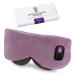 Aroma Season Heated Eye Mask Cordless and Washable Warm Eye Compress for Dry Eyes Styes MGD Blepharitis Chalazion Gift for Men Women (Wisteria)