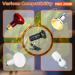 Coospider 100W Infrared Ceramic Heat Lamp for Reptiles & Amphibians - No Visible Light E27 Bulb Holder Perfect for Turtles Lizards Snakes & More - Buy Online on GoSupps.com