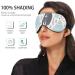 Haskirky Light Blocking Eye Mask for Adults - Breathable & Adjustable for Travel, Yoga, Meditation - Deep Sleep Goodies for Men and Women - Cute Designs (Fox, Bear, Rabbit) - Buy Online on GoSupps.com