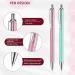 2-Piece Weeding Pen Set Fine Point Glitter Vinyl Air Release Tool for DIY Crafts | Green Pink - Buy Online on GoSupps.com