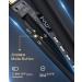 Buy Cordless Hair Straightener & Curler - 2-in-1 Portable USB Rechargeable Iron with 12800mAh Battery for Travel - Buy Online on GoSupps.com