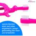 Wellsamed Baby Toothbrush Turtle Pink - Gentle Cleaning for First Milk Teeth | International Shipping - Buy Online on GoSupps.com