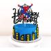 Confetti! Spider Superhero Happy Birthday Cake Topper Glitter Spider Birthday Cake Decoration Spidey Happy Birthday Cake Decor Boys Kids Spider Power Party Decorations - Buy Online on GoSupps.com