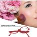 Shop Fashionable Makeup Reading Glasses - Rotating Eyeglasses with Flip Down Lens (+3.00) for Perfect Eye Makeup - Buy Online on GoSupps.com