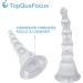 TopQuaFocus Enema Bulb Kits for Men & Women - 5 Nozzles 27.56 Silicone Tube BPA Free - Intimate Shower & Anal Douche - Buy Online on GoSupps.com