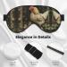Buy SSIMOO A Brood of Chickens Sleep Mask - Adjustable Breathable & Fashionable Eye Mask for Comfortable Sleep | International Shipping Available - Buy Online on GoSupps.com