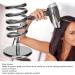 Spiral Hair Styling Station Compact Acrylic Spiral Salon Blow Dryer Holder Stand Hair Dryer Stand With Heat Resistant Capacity for Bathroom Hair Salon - Buy Online on GoSupps.com