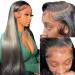 Straight Lace Front Wigs Human Hair 13x4 HD Transparent Lace Front Human Hair Wigs for Black Women Glueless Brazilian Virgin Hair Lace Frontal Wig 180% Density Pre Plucked with Baby Hair Hairline 24 Inch 13X4 Straight La...