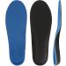Plantar Fasciitis High Arch Support Insoles - Shock Absorbing Orthotic Inserts for Men & Women, Maximum Cushioning for Work Boots & Shoes - Blue, Men's 8-10/Women's 8.5-10.5 - Buy Online on GoSupps.com