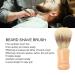 Premium Wooden Beard Shaving Brush - Handheld Lathering & Residue Removal for Travel - Buy Online on GoSupps.com