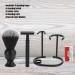 Premium Men's Shaving Set - Brush Razor Stand & Blades for Salon & Home Use - International Shipping Available - Buy Online on GoSupps.com