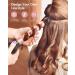 Wavytalk 5 in 1 Curling Iron Set with 4 Interchangeable Ceramic Wands & Heat Protective Glove - Instant Heat Up for Effortless Styling - Buy Online on GoSupps.com