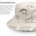 XIAOHAWANG Baby Boy Dinosaur Bucket Hat - Summer Infant Toddler Beach Cap 1-2 Years (White) - Buy Online on GoSupps.com