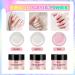 Acrylic Nail Kit for Beginners - Primer, Top Coat, Nail Tips, Glue, Brush, Powder, Monomer - White, Clear, Pink - Buy Online on GoSupps.com