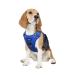 Funfox dog harness for medium -sized dogs no pull dishes adjustable disheset medium dog anti -train breast harness dog medium dog safety harness breathable dog harness blue m m blue