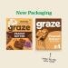 Graze Healthy Snacks - Peanut Butter Protein Oat Bar Vegan friendly 4x30g - Buy Online on GoSupps.com
