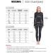 Nooyme Women's Thermal Underwear Set - Breathable Anti-Bacterial Flexible Ski Wear - Warm and Functional for Home & Sports in Autumn/Winter - Black & Gray - Buy Online on GoSupps.com