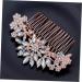 Ipetboom 1pc Womens Hair Clips Rhinestone Hair Comb Hair Barrettes for Women Hair Combs Bridal Haircombs Alloy Haircombs Rhinestone Haircombs for Women European and American Bride Headgear - Buy Online on GoSupps.com
