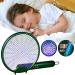 Fly Swatter Electric | USB Rechargeable Electric Mosquitoes Swatter | Foldable Fly Swatter Racket 3000 Volts Fly for Buggs Fly Killers for Travel Outdoor Camping (Green) - Buy Online on GoSupps.com