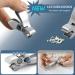 1/3 Opening Nail Clippers - Wide Jaw Nail Cutter for Thick Nails | Sturdy Thick Fingernail Toenail Clippers Cutter for Men Women with Ingrown Nails - Buy Online on GoSupps.com