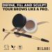 Milani Stay Put Brow Color - Dark Brown (0.09 oz) Vegan & Cruelty-Free 2 Pc Set - Buy Online on GoSupps.com