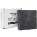 Dead Sea Natural Bar Soap - Handmade Bath Soap for Face and Body - Distinctive Scent Black Soap with Dead Sea Salt Activated Charcoal - Each Soap bar Box makes a Ideal Gift Set for Men by SOAP CLUB