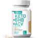 KetoZest ACV BHB Capsules 1600mg for Advanced Weight Loss - 120 Capsules