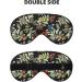 Multicolored Butterflies Sleep Mask | Adjustable Double-Sided Eye Mask | Soft Sleeping Eye Covers for Perfect Shading & Reduced Eye Edema - Buy Online on GoSupps.com