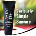 AVERT Moisturizer with SPF 40 | Unscented Face Sunscreen | Lightweight & Travel Size - Buy Online on GoSupps.com