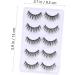 5 Pairs 3d False Eyelashes Thick Eyelashes Synthetic Fake Lash Diy Fake Eyelash Lash Extension Supplies Eyelashes Extension Long Fake Eyelashes Chemical Fiber Curly G800 Extend - Buy Online on GoSupps.com