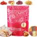Qoobom Velutra Chinese Brown Sugar Ginger Tea with Red Jujube and Red Ginseng Promotes Digestion Improves Sleep Soothes and AIDS Digestion Individually Wrapped Purely