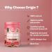 ORI Gin Nutrition 100% Natural Vegan Protein Powder - Best Easy to Digest Strawberry Flavor 25G Plant-Based Protein Dairy Free Non-GMO No Added Sugar 7 Servings 290G - Buy Online on GoSupps.com