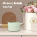 Makeup Brush Scrubber - 3 In 1 Silicone Countertop Makeup Cleaning Bowl | Multifunctional Cosmetic Brush Cleaner with Handle Brush Drying Rack for Makeup Sponge Puff Brush Povanjer Green - Buy Online on GoSupps.com