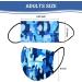 Black Disposable Face Masks - 50 Pack | 3 Ply Protective Mask for Men and Women | Breathable Adult Camouflage Design - Buy Online on GoSupps.com