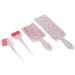 Kit de Planche de Coloration de Cheveux Kit de Planche de Mise en vidence de Cheveux de Blanchiment Polyvalent Professionnel pour Salon (PINK)