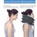 Inflatable Cervical Neck Traction Device - Adjustable Brace for Chronic Pain Relief & Spine Alignment - Home & Office Neck Care Equipment - Grey - Buy Online on GoSupps.com
