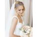 Campsis Blue Rhinestones Wedding Headpiece - Bridal Crystal Bride Headband for Baroque Prom Party - Buy Online on GoSupps.com