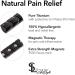 Smarter Lifestyle Titan Magnetic Therapy Foot Chain for Pain Relief - Elegant 10.2 inch Black Magnet Chain for Arthritis & Carpal Tunnel (Pack of 1) - Unisex - Buy Online on GoSupps.com
