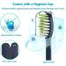 8 Pack Midnight Navy Blue Replacement Toothbrush Heads Compatible with Philips Sonicare One BH1022/05 - Buy Online on GoSupps.com