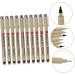COHEALI Undercl 40 Pcs Waterproof Hook Line Waterproof Eyeliner Black Micro-pen Professional Art Pens Thin Line Writing Pens As Shownx4pcs 1 count (Pack of 1) - Buy Online on GoSupps.com