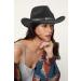 Western Cowboy Cowgirl Hat with Buckle Belt - Black Felt Fedora | INOGIH Women/Girls - Medium - Buy Online on GoSupps.com
