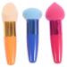 HAPINARY 3pc Makeup Powder Brush Concealer Sponge Lip Brush on Stick Cream Foundation Brush Gel Removing Tool Contour Brush Makeup Brush Tools Eye Shadow Travel Gourd