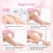 Facial Epilators for Women Facial Hair Remover with LED Light Mini Rechargeable Face Epilator Including Eyebrow Trimmer for Facial Armpit Bikini and Leg - Buy Online on GoSupps.com
